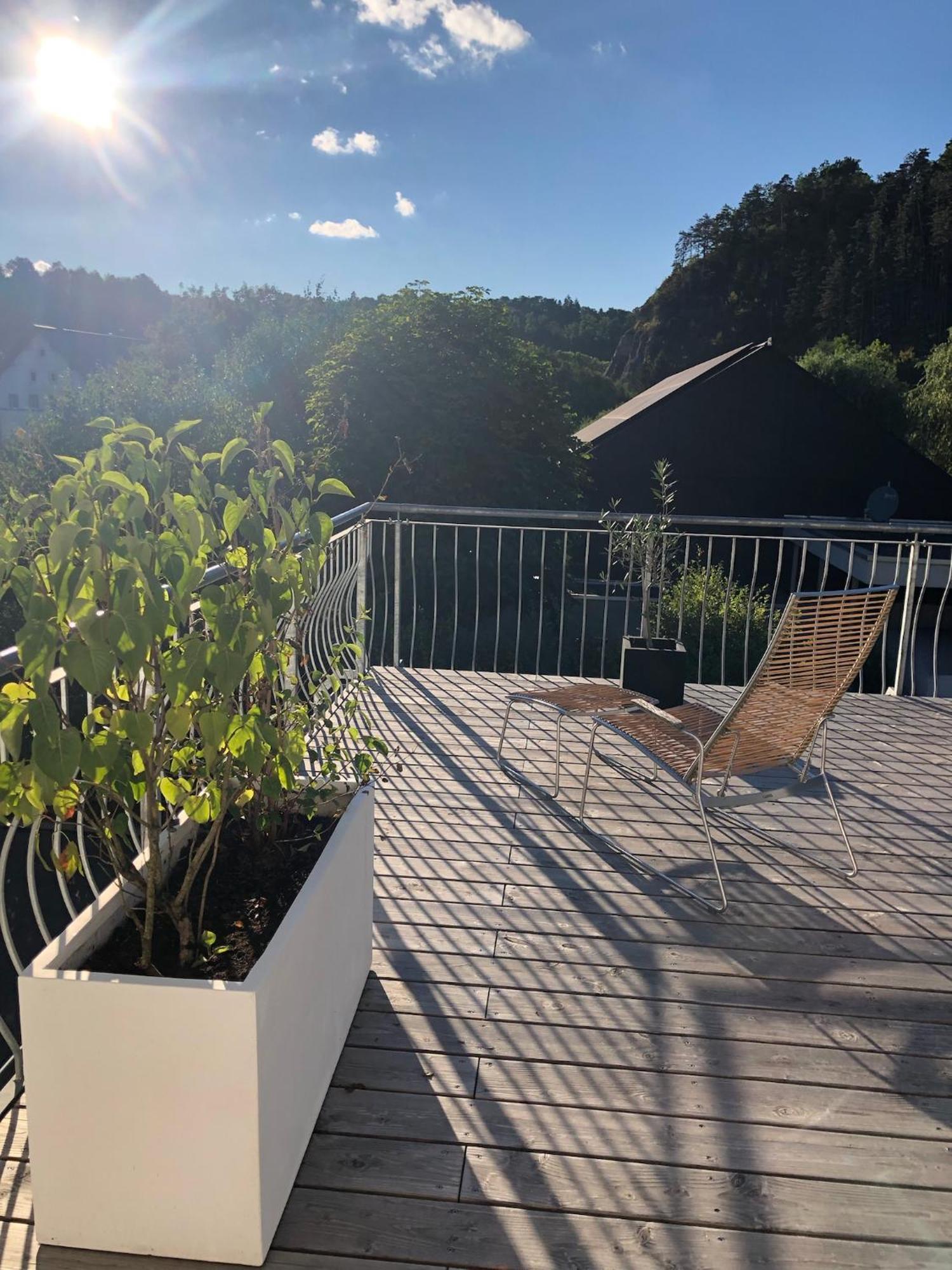 Stilvolle Wohnung Fuer 2-3 Personen - Mit Riesiger Dachterrasse Haigerloch Eksteriør billede
